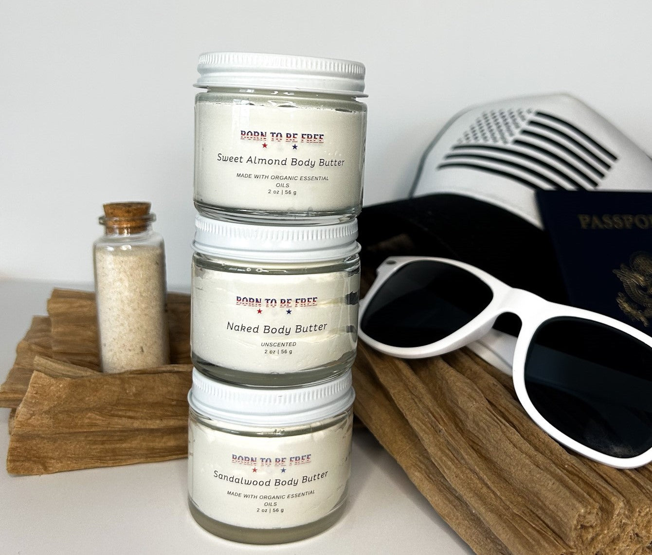 Naked Body Butter Tallow Balm - Born To Be Free