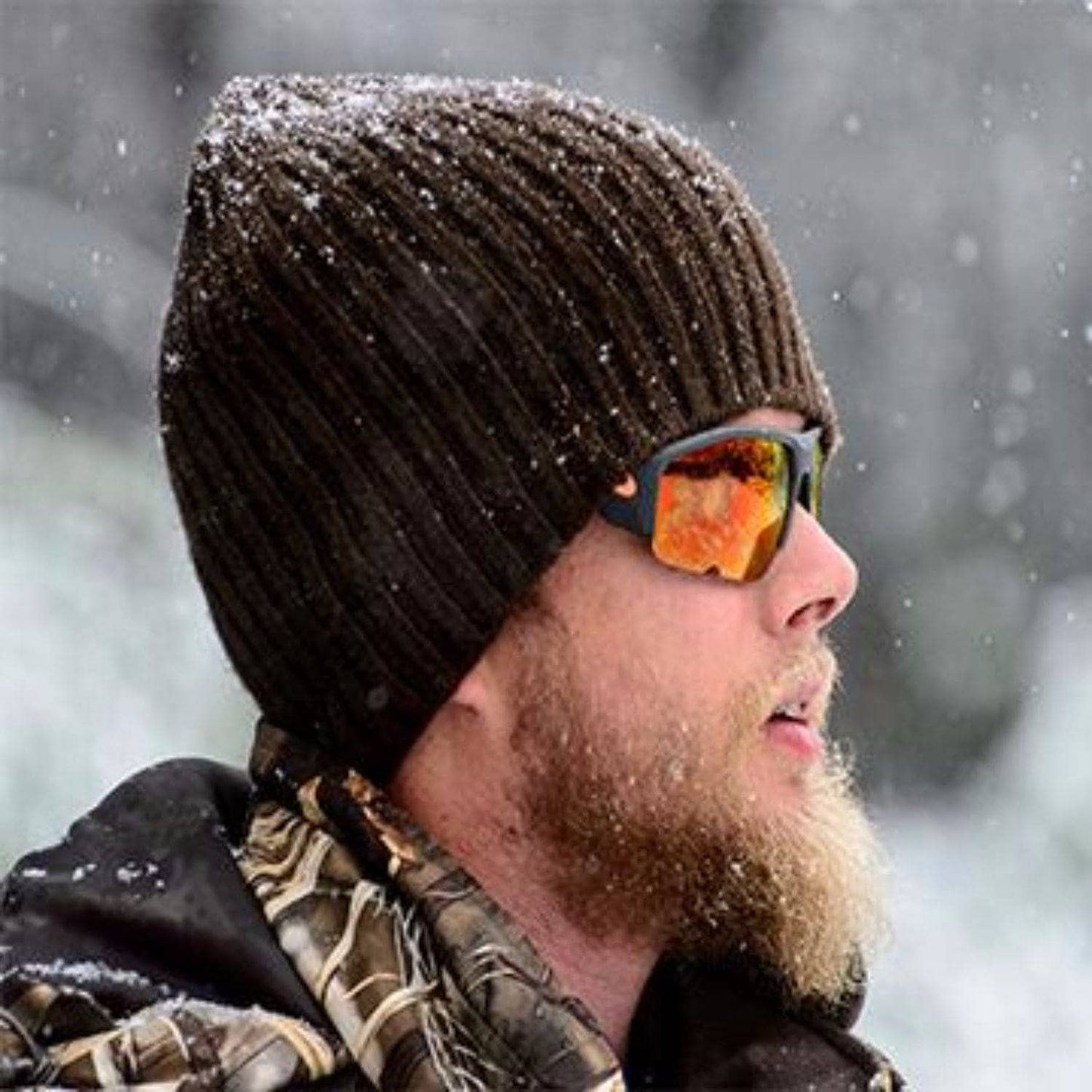 Ribbed Bison Beanie