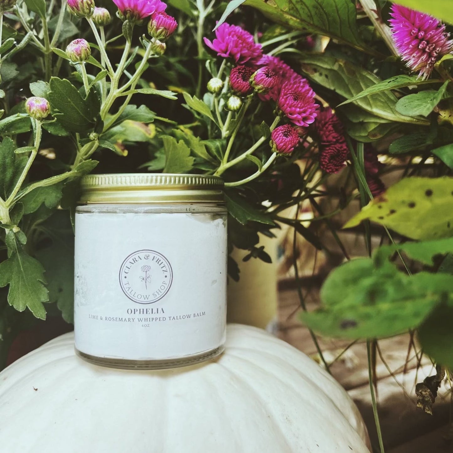 Ophelia Rosemary and Lime Whipped Tallow Balm