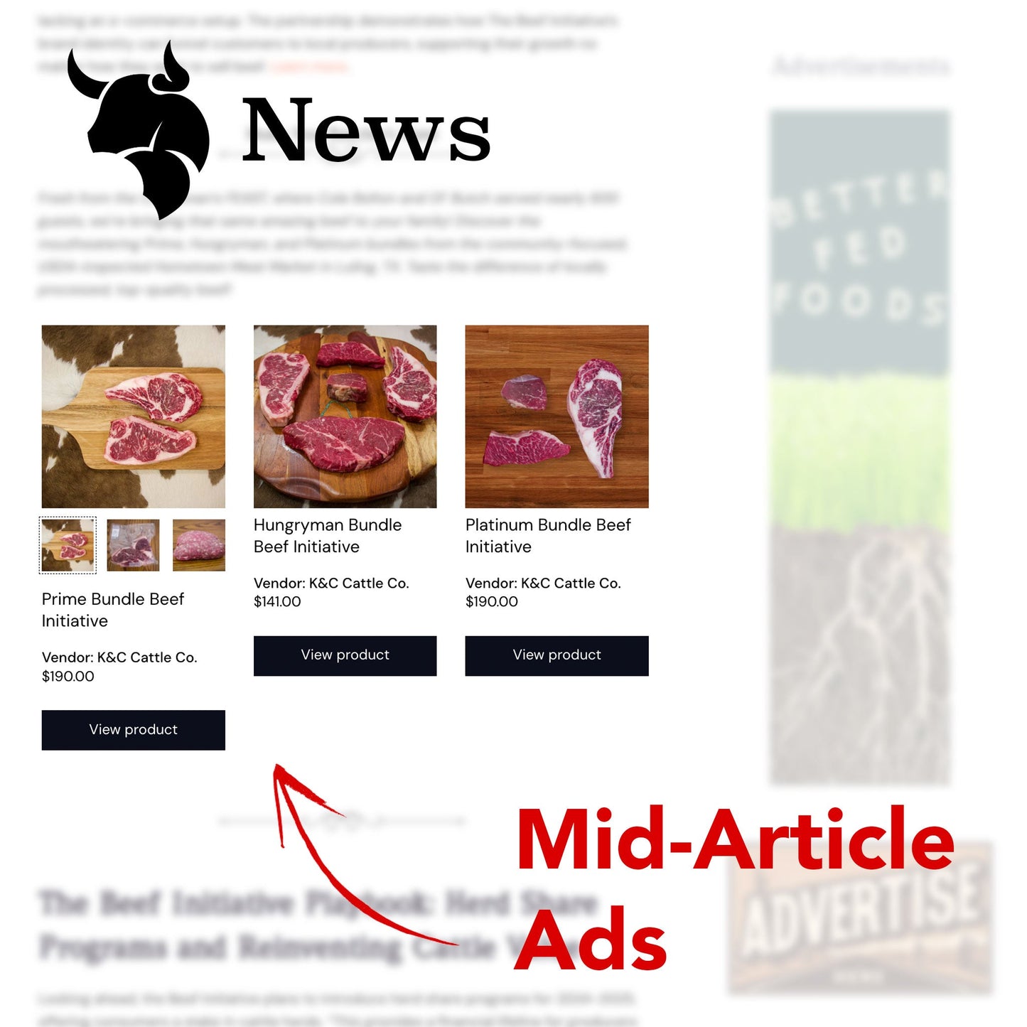 Mid-Article Ads (Beef News)