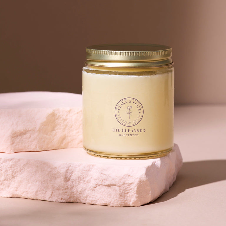 Tallow-Based Oil Cleanser