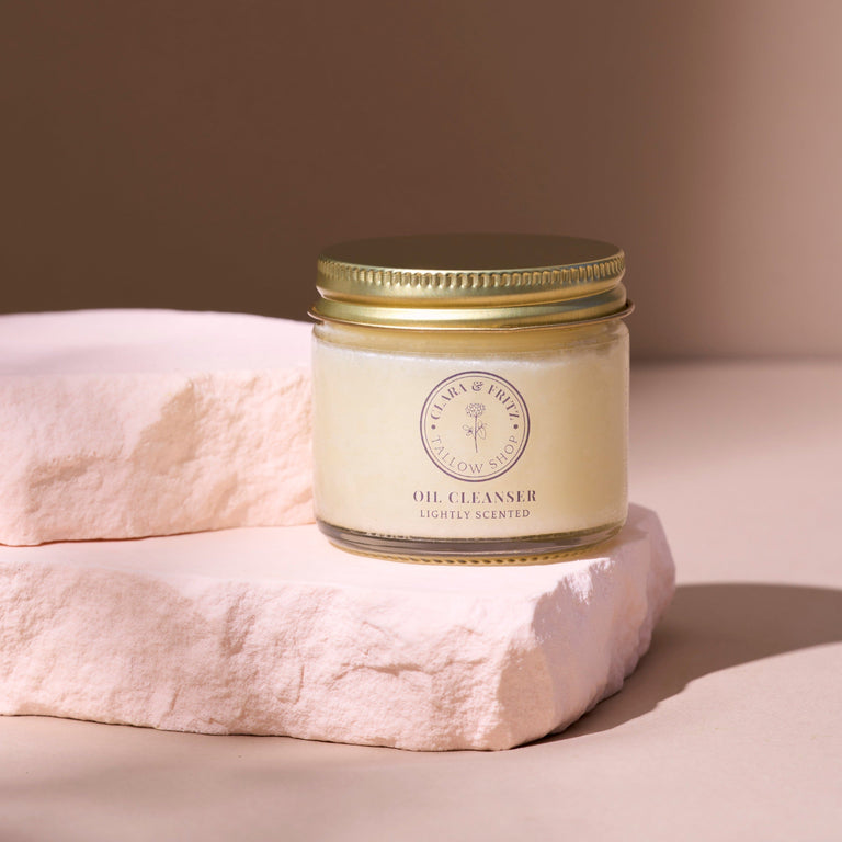 Tallow-Based Oil Cleanser