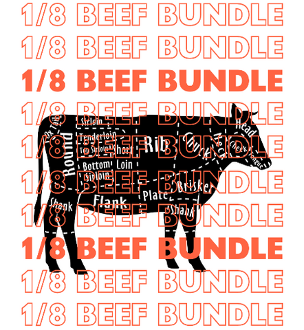 SCF - 1/8 Grassfed Beef Package (50 LBS MEAT)