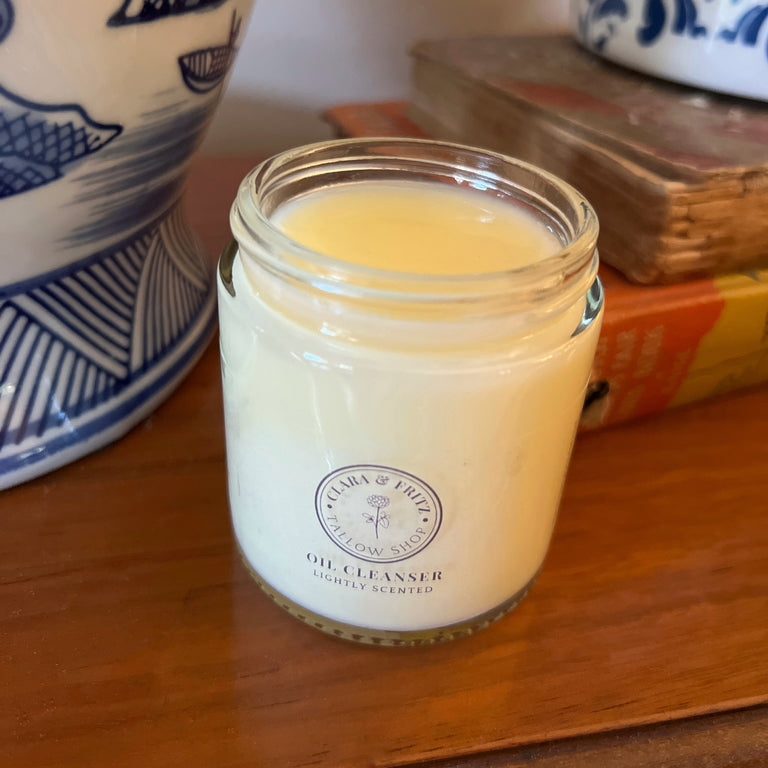 Tallow-Based Oil Cleanser