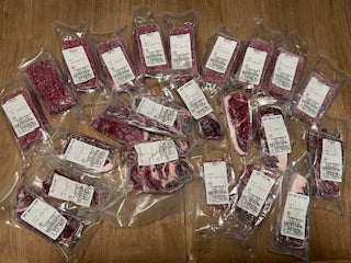 Taste the Difference T Bar J Ranch Beef Bundle – 25 lbs of All-Natural Montana Beef + $200 Beef Bucks