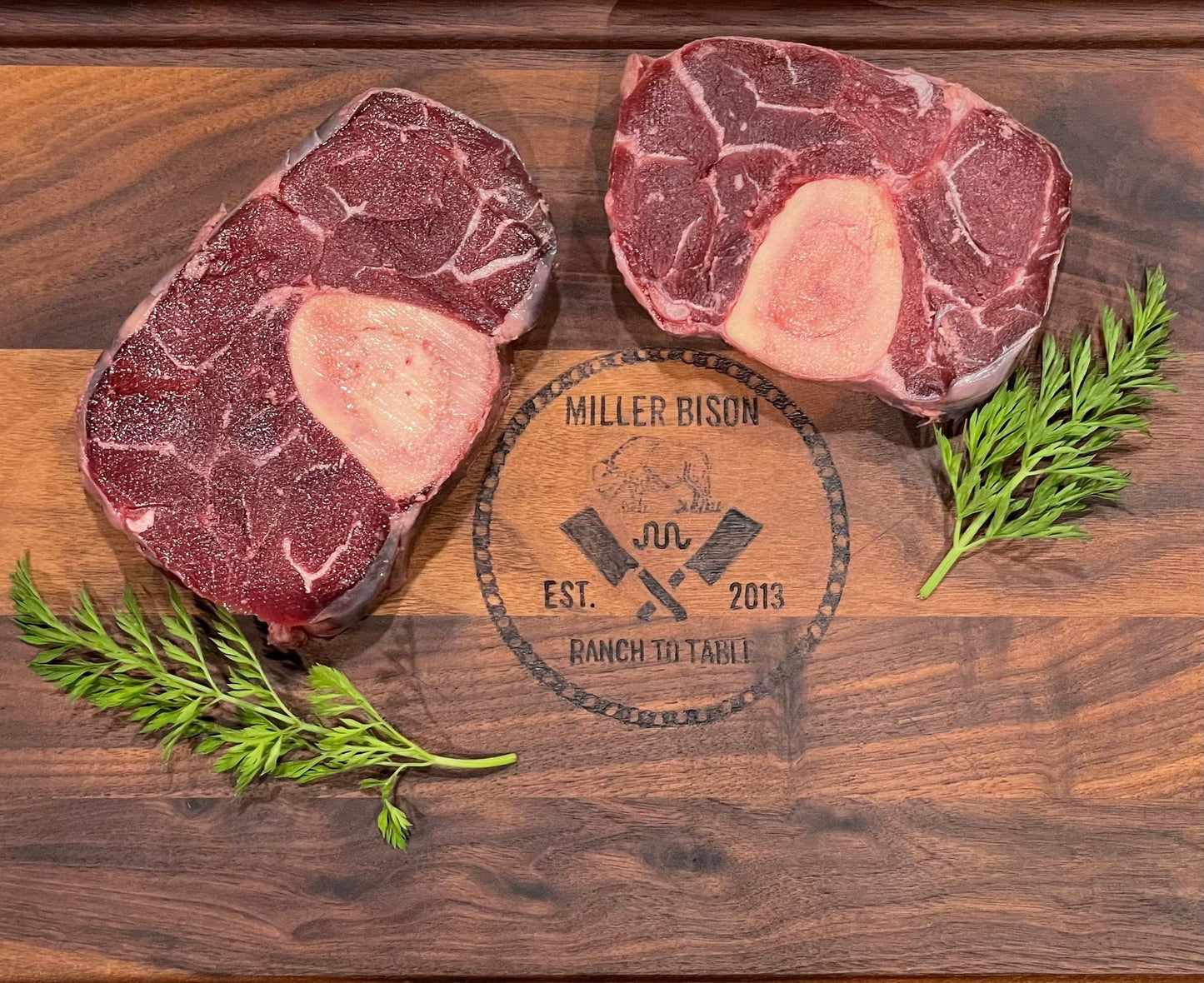 Grasssfed Bison Natures Unaltered Protein Box - Miller Bison