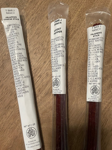 T Bar J Ranch Trail Sticks – All-Natural Montana Beef Sticks - Beef Initiative