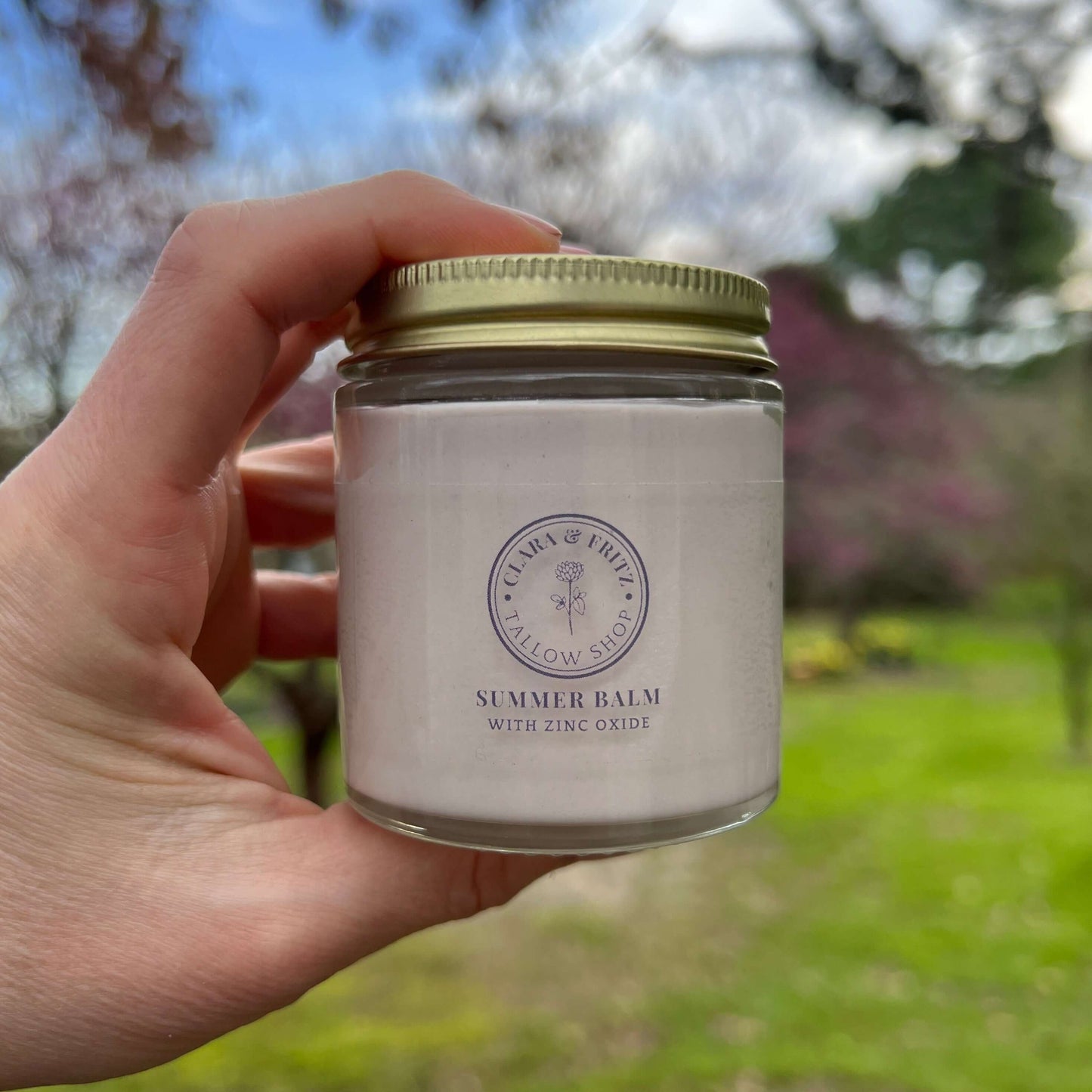 Summer Balm - Tallow-Based Sun Protection with Zinc Oxide