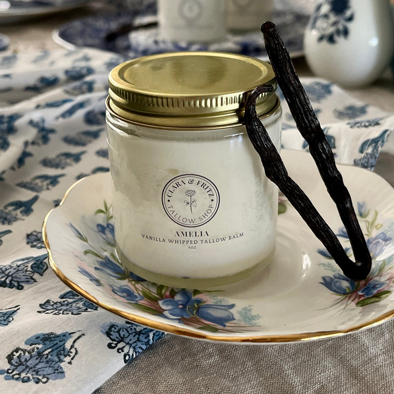 Amelia Vanilla Whipped Tallow Balm
