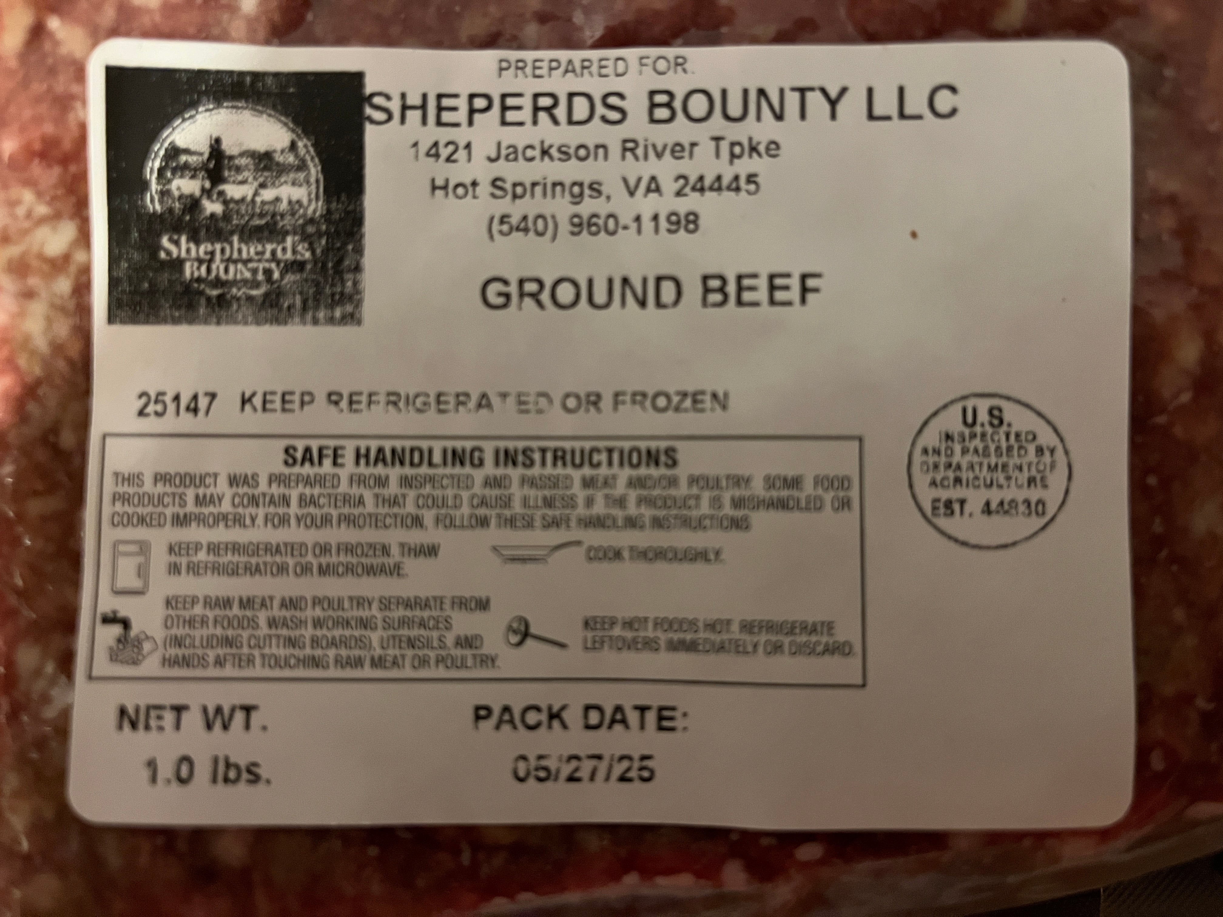Shepherd’s Bounty Ground Beef Bundle