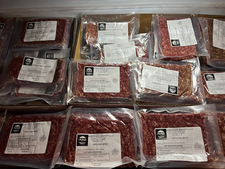 Ground Beef Bundle - Shepherds Bounty Family Farm