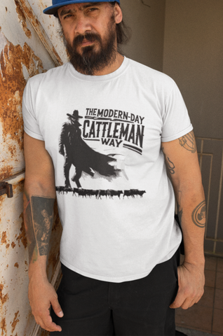 The Modern-Day Cattleman Way T-Shirt (Off-White)