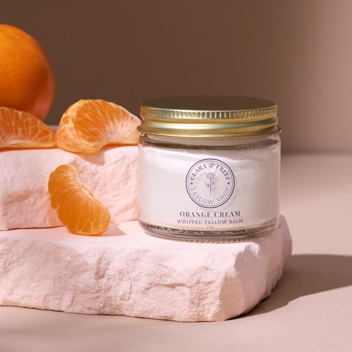 Orange Cream Whipped Tallow Balm