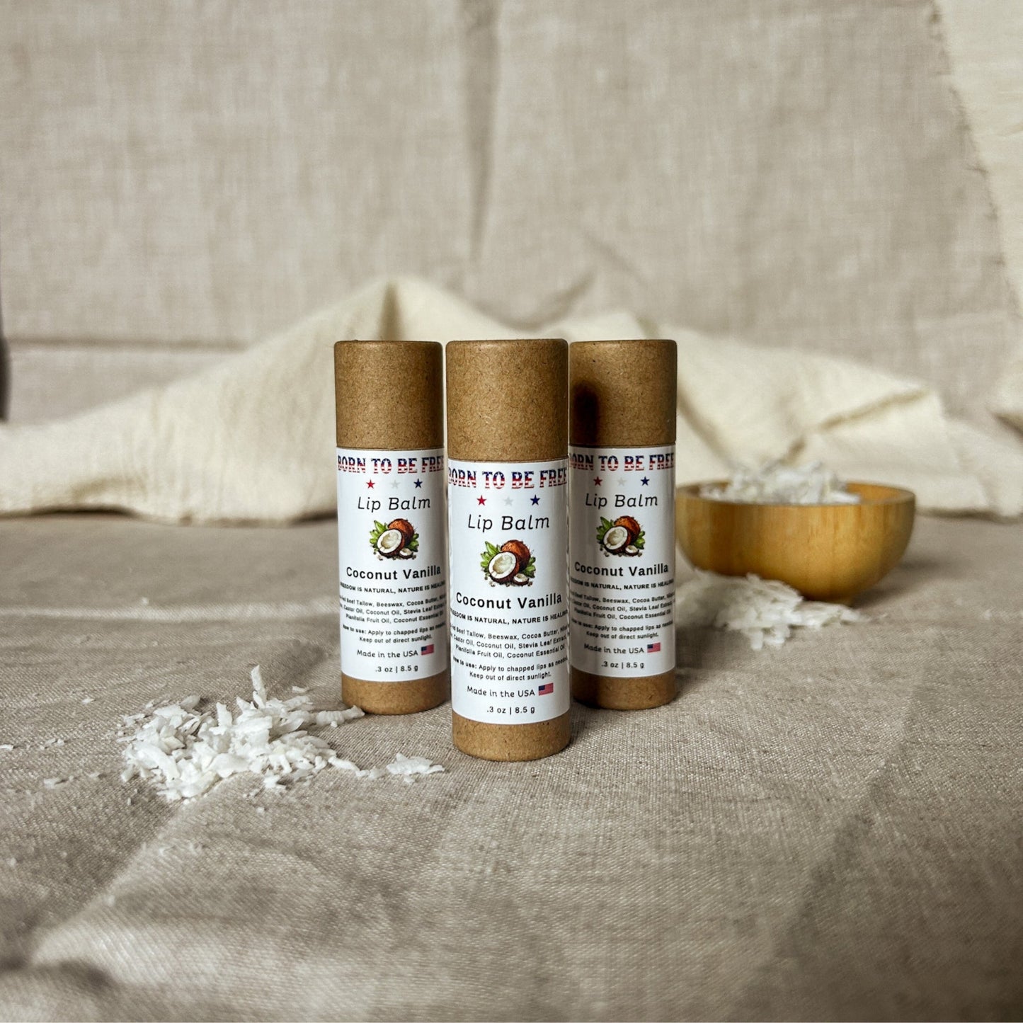 Coconut Vanilla Lip Balm