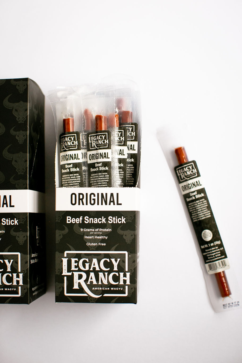 Wagyu Snack Sticks - Legacy Ranch American Wagyu