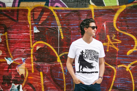 The Modern-Day Cattleman Way T-Shirt (Off-White)